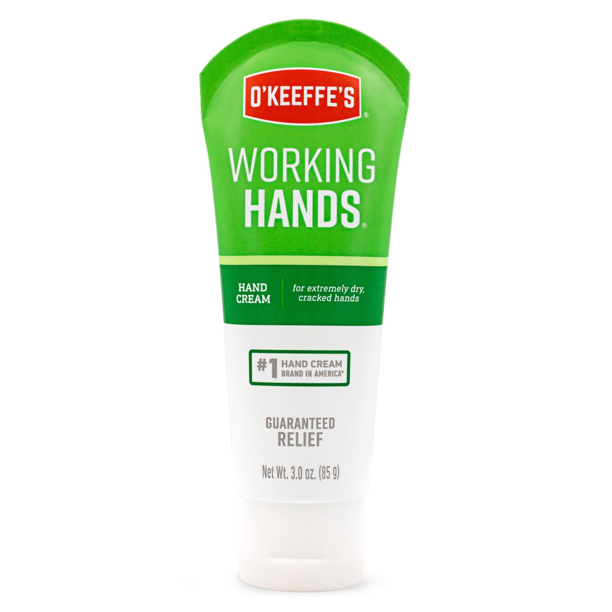 O'Keeffe's Working Hands Hand Cream - Cream - 3 Fl Oz - for Dry Skin - Applicable on Hand - Cracked/Scaly Skin - Moisturising, Hypoallergenic - 1 Each - Bellso